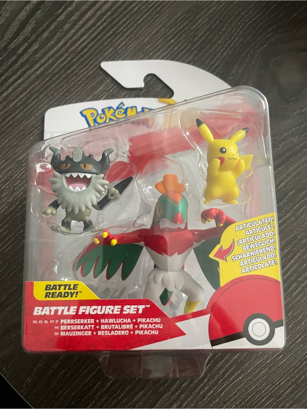 Pokémon battle figure set